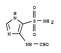 1H-imidazole-4-sulfonamide,5-(formylamino)-(9ci) Structure,73576-08-6Structure