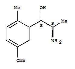 (r*,s*)-(9ci)-alpha-(1-氨基乙基)-5-甲氧基-2-甲基-苯甲醇結構式_736868-96-5結構式