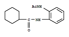 Cyclohexanecarboxamide, n-[2-(acetylamino)phenyl]-(9ci) Structure,737809-68-6Structure