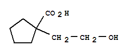 (9ci)-1-(2-羥基乙基)-環(huán)戊烷羧酸結(jié)構(gòu)式_740038-63-5結(jié)構(gòu)式