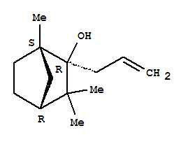 (1s,2r,4r)-(9ci)-1,3,3-三甲基-2-(2-丙烯基)-雙環(huán)[2.2.1]庚烷-2-醇結構式_740817-73-6結構式