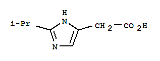 1H-imidazole-4-aceticacid,2-(1-methylethyl)-(9ci)Structure,741624-24-8Structure 1H-imidazole-4-aceticacid,2-(1-methylethyl)-(9ci) Structure,741624-24-8Structure