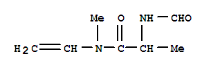 (9CI)-N-乙烯-2-(甲酰基氨基)-N-甲基-丙酰胺結(jié)構(gòu)式_741671-86-3結(jié)構(gòu)式