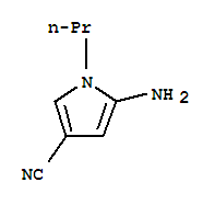 1H-pyrrole-3-carbonitrile,5-amino-1-propyl-(9ci) Structure,742053-57-2Structure