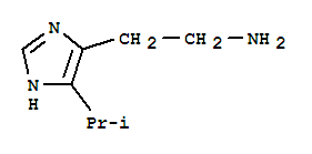 1H-imidazole-4-ethanamine,5-(1-methylethyl)-(9ci) Structure,74337-17-0Structure