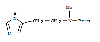 1H-imidazole-4-ethanamine,n-methyl-n-propyl-(9ci) Structure,744152-43-0Structure
