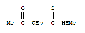 Butanethioamide, n-methyl-3-oxo-(9ci) Structure,74697-92-0Structure