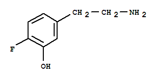 Phenol, 5-(2-aminoethyl)-2-fluoro-(9ci) Structure,748735-84-4Structure