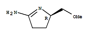 2H-pyrrol-5-amine,3,4-dihydro-2-(methoxymethyl)-,(r)-(9ci) Structure,748745-51-9Structure