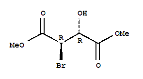 Butanedioic acid, 2-bromo-3-hydroxy-, dimethyl ester, (2r,3r)-(9ci) Structure,749917-66-6Structure