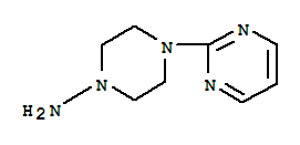 1-Piperazinamine,4-(2-pyrimidinyl)-(9ci) Structure,750510-52-2Structure