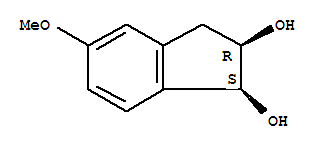 1H-indene-1,2-diol,2,3-dihydro-5-methoxy-,(1r,2s)-rel-(9ci) Structure,753020-50-7Structure