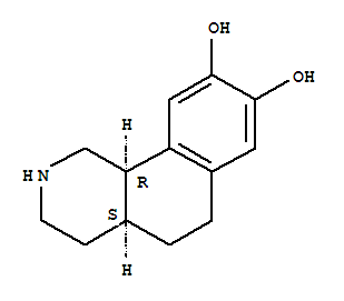 順式-(9ci)-1,2,3,4,4a,5,6,10b-八氫-苯[h]異喹啉-8,9-二醇結(jié)構(gòu)式_753399-63-2結(jié)構(gòu)式