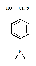 Benzenemethanol, 4-(1-aziridinyl)-(9ci) Structure,753412-86-1Structure