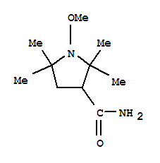 (9ci)-1-甲氧基-2,2,5,5-四甲基-3-吡咯烷羧酰胺結構式_754130-76-2結構式