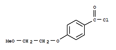 Benzoyl chloride, 4-(2-methoxyethoxy)-(9ci) Structure,756478-87-2Structure