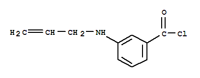 Benzoyl chloride, 3-(2-propenylamino)-(9ci) Structure,757140-32-2Structure