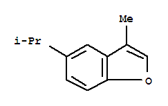 Benzofuran, 3-methyl-5-(1-methylethyl)-(9ci) Structure,758686-34-9Structure
