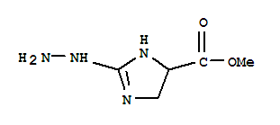 1H-imidazole-4-carboxylicacid,2-hydrazino-4,5-dihydro-,methylester(9ci) Structure,760159-88-4Structure