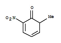 (9ci)-6-甲基-2-硝基-2,4-環(huán)己二烯-1-酮結構式_760917-83-7結構式