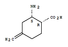 Cyclohexanecarboxylic acid, 2-amino-4-methylene-, (1r,2s)-rel-(9ci) Structure,760942-20-9Structure