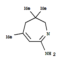 2H-azepin-7-amine,3,4-dihydro-3,3,5-trimethyl-(9ci)Structure,763066-11-1Structure 2H-azepin-7-amine,3,4-dihydro-3,3,5-trimethyl-(9ci) Structure,763066-11-1Structure