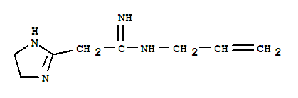 1H-imidazole-2-ethanimidamide, 4,5-dihydro-n-2-propenyl- (9ci) Structure,763874-62-0Structure