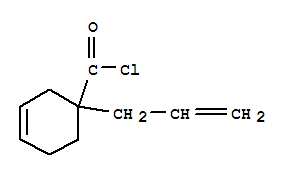 (9ci)-1-(2-丙烯基)-3-環(huán)己烯-1-羰酰氯結(jié)構(gòu)式_76403-28-6結(jié)構(gòu)式