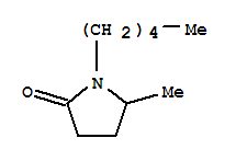 2-Pyrrolidinone,5-methyl-1-pentyl-(9ci) Structure,764718-02-7Structure