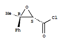 (9ci)-3-甲基-3-苯基-, 反式-環(huán)氧乙烷羰酰氯結構式_76527-42-9結構式