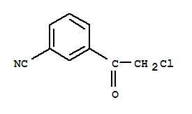Benzonitrile, 3-(chloroacetyl)-(9ci) Structure,76597-77-8Structure