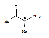 Butanoic acid, 2-methyl-3-oxo-, (r)-(9ci) Structure,76652-86-3Structure