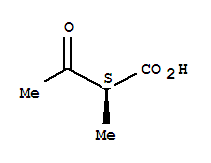 Butanoic acid, 2-methyl-3-oxo-, (2s)-(9ci) Structure,76652-88-5Structure