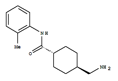 Cyclohexanecarboxamide, 4-(aminomethyl)-n-(2-methylphenyl)-, trans-(9ci) Structure,767226-17-5Structure