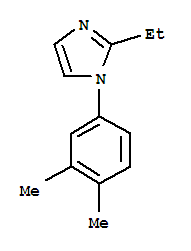 1H-imidazole,1-(3,4-dimethylphenyl)-2-ethyl-(9ci) Structure,767237-90-1Structure