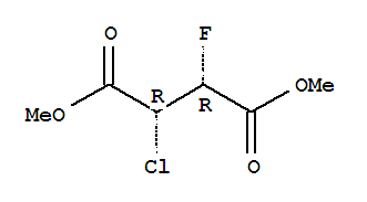 Butanedioic acid, 2-chloro-3-fluoro-, dimethyl ester, (r*,r*)-(9ci)Structure,76937-39-8Structure Butanedioic acid, 2-chloro-3-fluoro-, dimethyl ester, (r*,r*)-(9ci) Structure,76937-39-8Structure