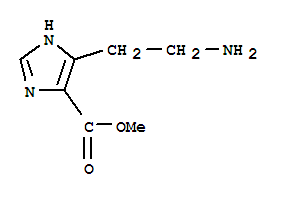 1H-imidazole-4-carboxylicacid,5-(2-aminoethyl)-,methylester(9ci) Structure,769888-03-1Structure