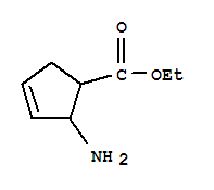 (9ci)-2-氨基-3-環(huán)戊烯-1-羧酸乙酯結構式_771440-02-9結構式