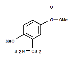 Benzoic acid, 3-(aminomethyl)-4-methoxy-, methyl ester (9ci) Structure,771579-95-4Structure