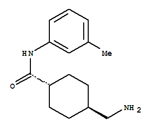 Cyclohexanecarboxamide, 4-(aminomethyl)-n-(3-methylphenyl)-, trans-(9ci) Structure,772278-19-0Structure