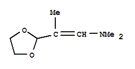 (9ci)-2-(1,3-二氧雜烷-2-基)-N,N-二甲基-1-丙烯-1-胺結構式_773102-46-8結構式