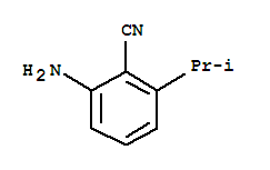 Benzonitrile, 2-amino-6-(1-methylethyl)-(9ci) Structure,77326-41-1Structure