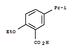 Benzoic acid, 2-ethoxy-5-(1-methylethyl)-(9ci) Structure,773873-61-3Structure