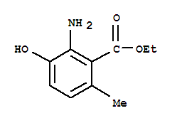 Benzoic acid, 2-amino-3-hydroxy-6-methyl-, ethyl ester (9ci) Structure,775245-58-4Structure