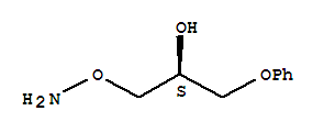 (2s)-(9ci)-1-(氨基氧基)-3-苯氧基-2-丙醇結構式_775275-36-0結構式