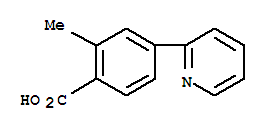 Benzoic acid, 2-methyl-4-(2-pyridinyl)-(9ci) Structure,775557-13-6Structure