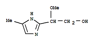 1H-imidazole-2-ethanol, -bta--methoxy-4-methyl- (9ci) Structure,775562-89-5Structure