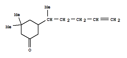 Cyclohexanone, 3,3-dimethyl-5-(1-methyl-4-pentenyl)-(9ci) Structure,776295-11-5Structure