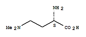 Butanoic acid, 2-amino-4-(dimethylamino)-, (s)-(9ci) Structure,777011-50-4Structure
