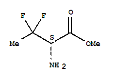 Butanoic acid, 2-amino-3,3-difluoro-, methyl ester, (s)-(9ci) Structure,777034-61-4Structure